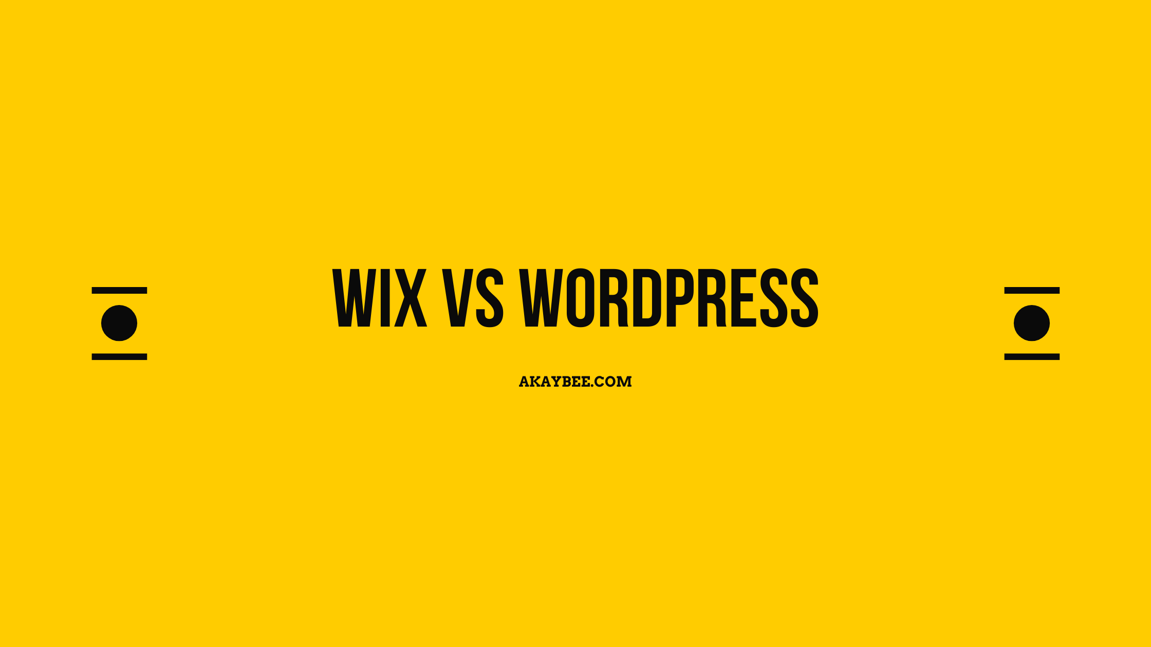 wix vs wordpress